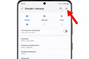 Jak ustawić dzwonek Samsung do pobrania w ustawieniach systemowych